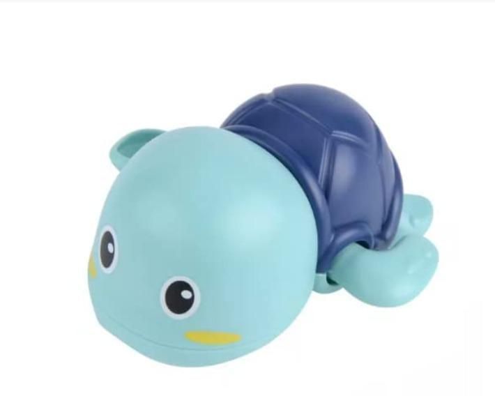 Cute Swimming Turtle Bath Toys for Kids Wind Up Toy